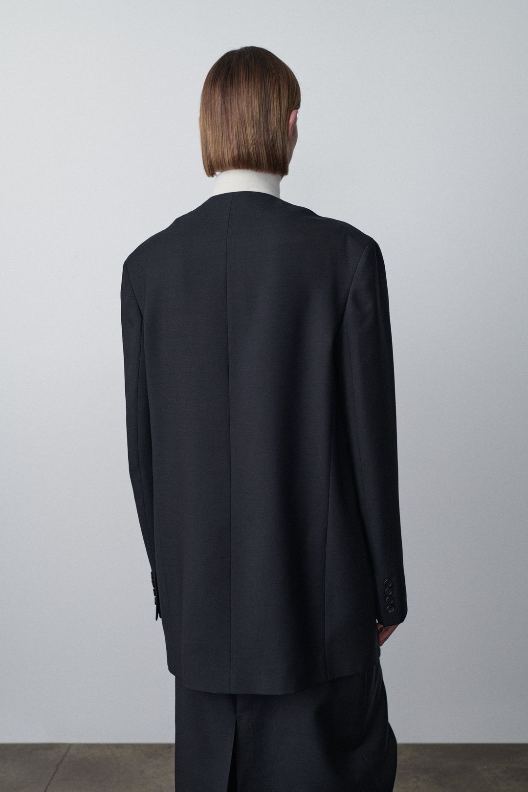 Fie Jacket in Virgin Wool and Mohair #4