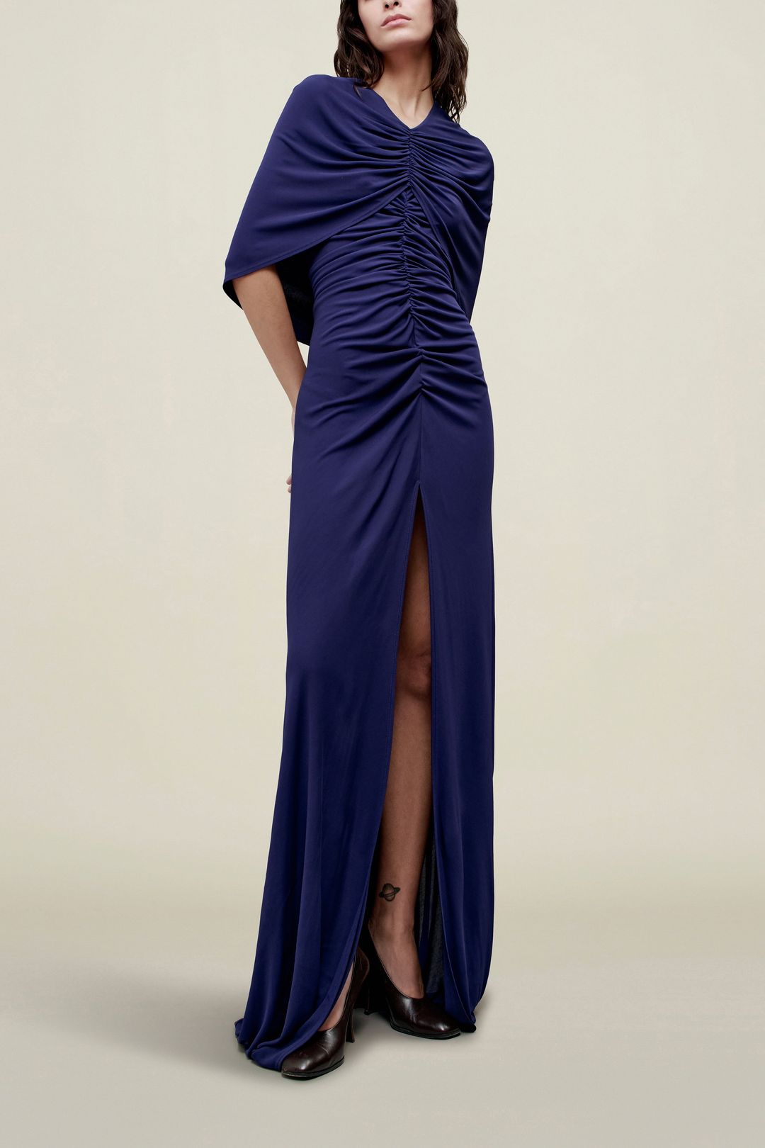 Matilda Cape Gown in Matte Jersey #3