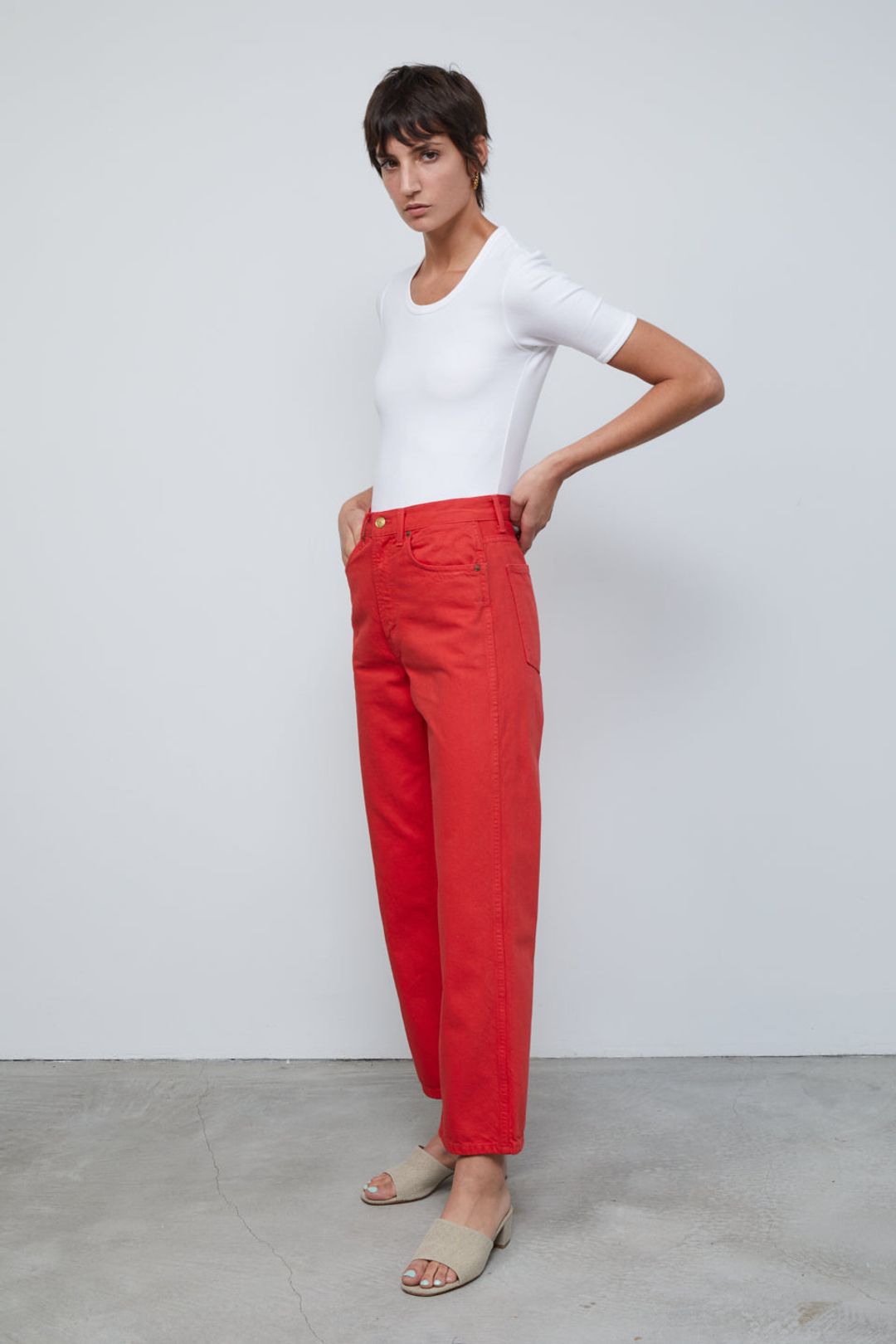 Plein Relaxed Straight Jean Radley Overdye
