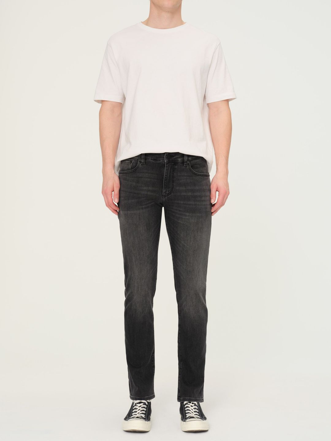 Cooper Tapered Jeans | Sable (Washed Black