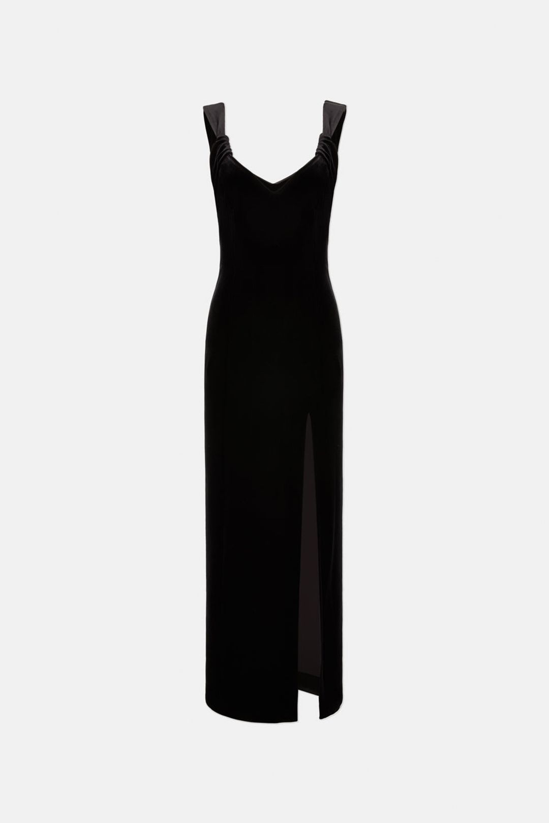 Liza Velvet Dress - Black #5