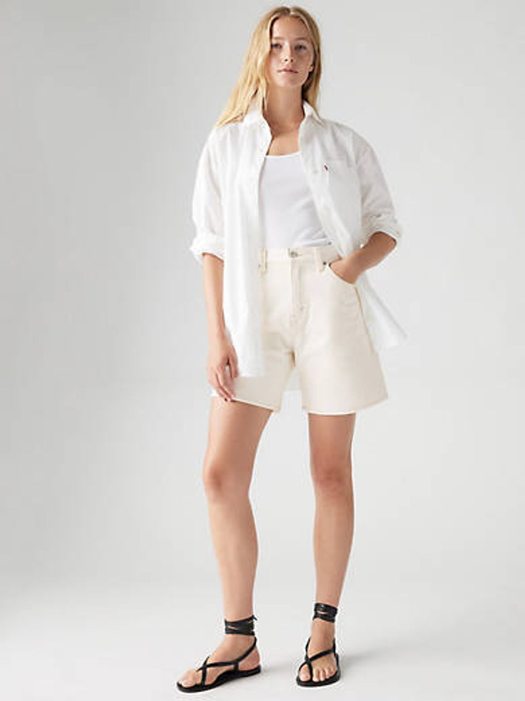 High Rise Baggy Women's Shorts