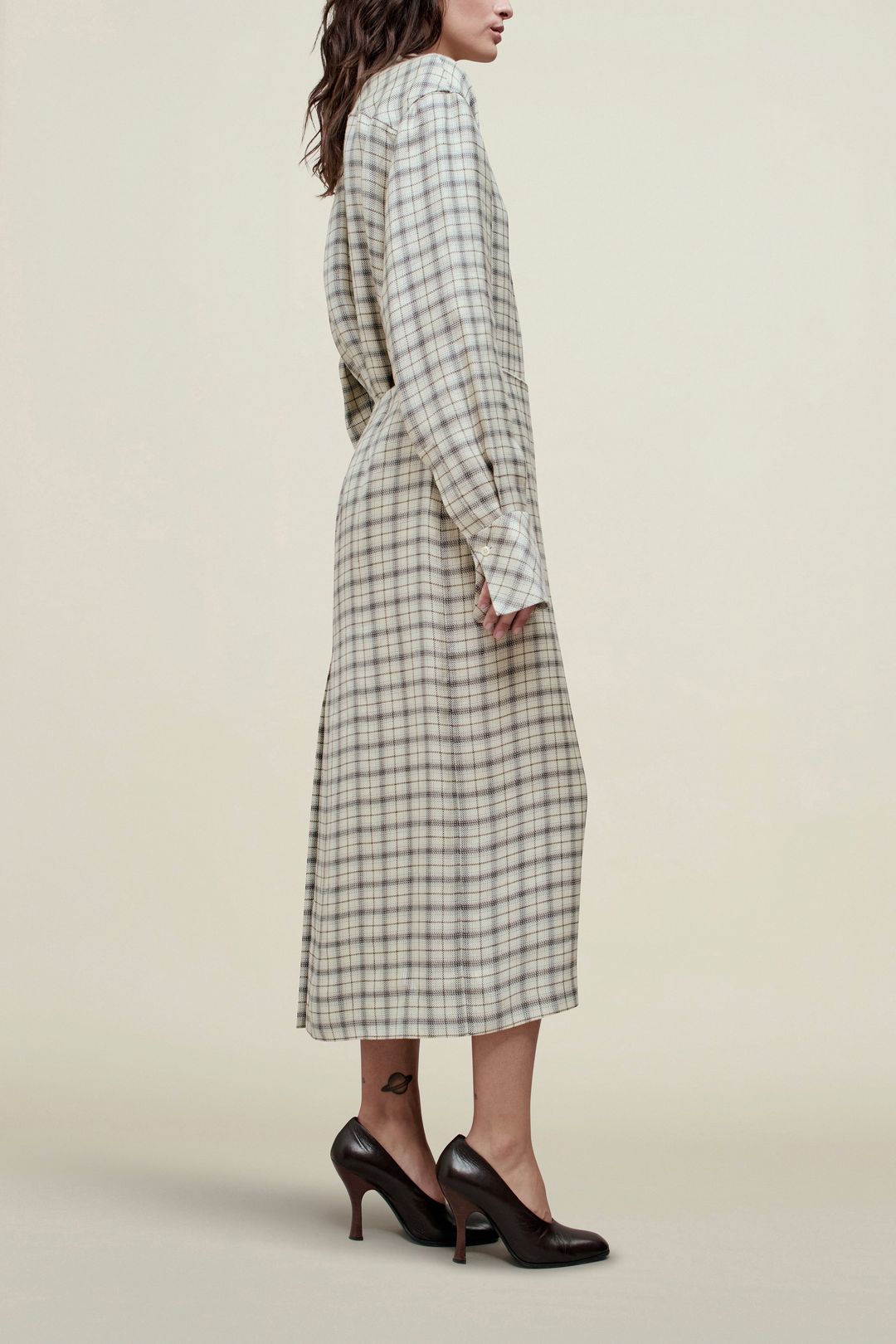 Emilee Pencil Skirt in Linen Viscose #4