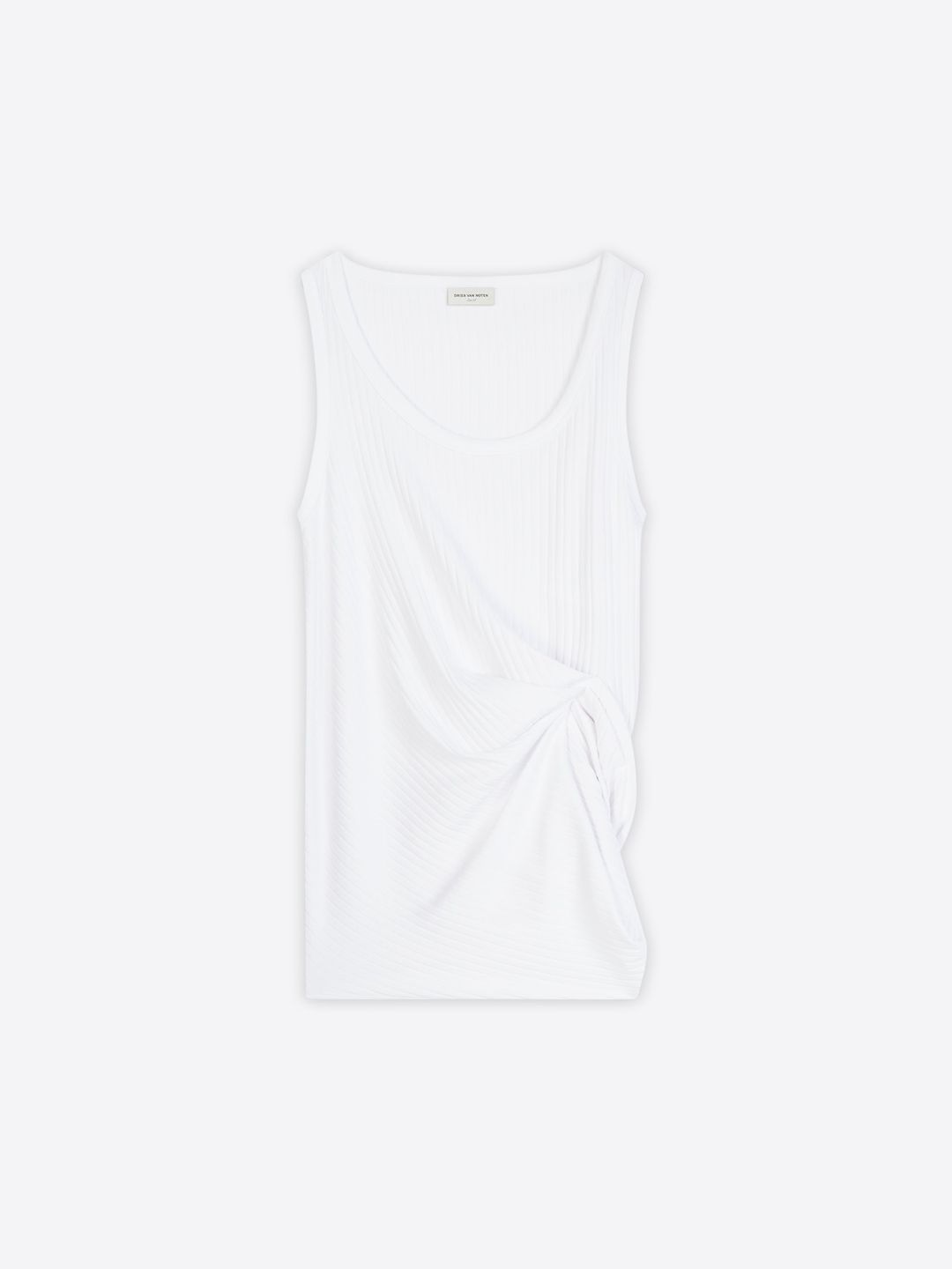 Draped tank top