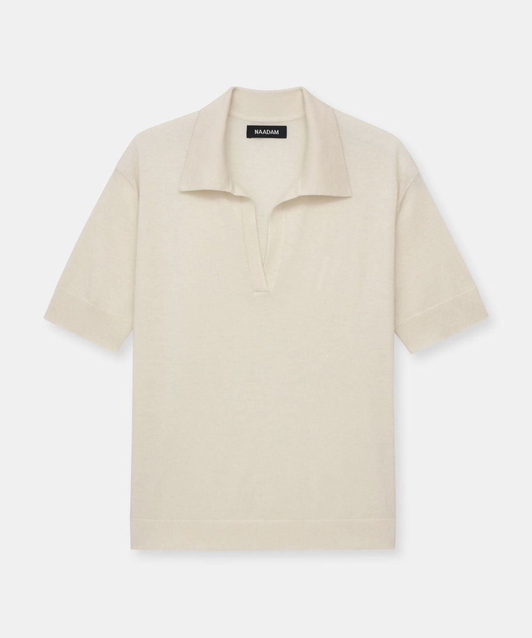 Fancy Cashmere Short Sleeve Polo #15