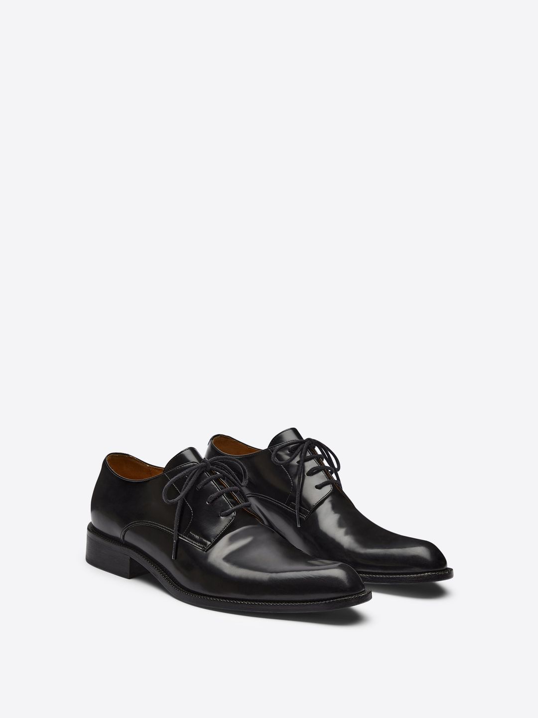 Leather derby shoes #5