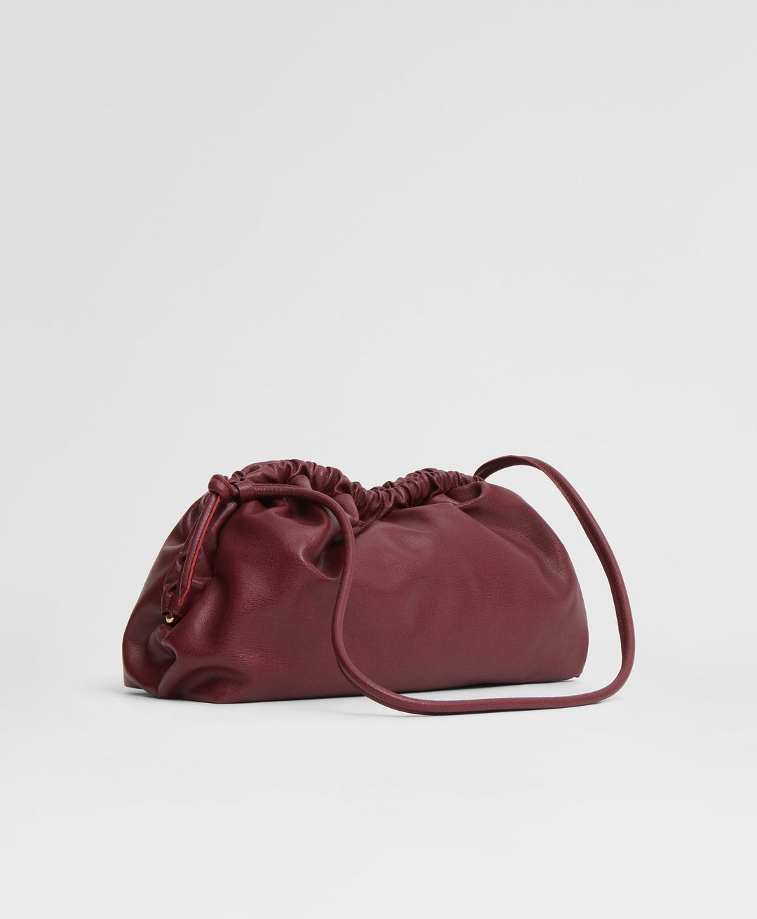 Oversized Cloud Clutch - Claret #5