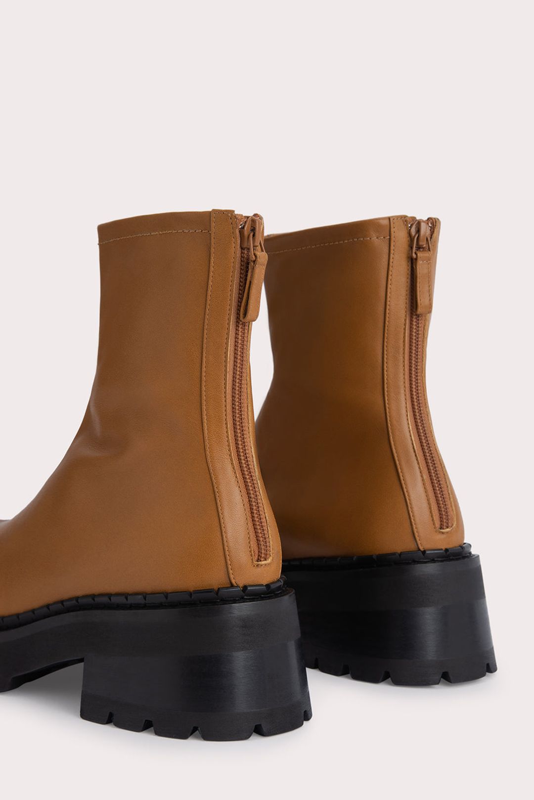 Alister Peanut Butter Soft Semi Patent Leather #4