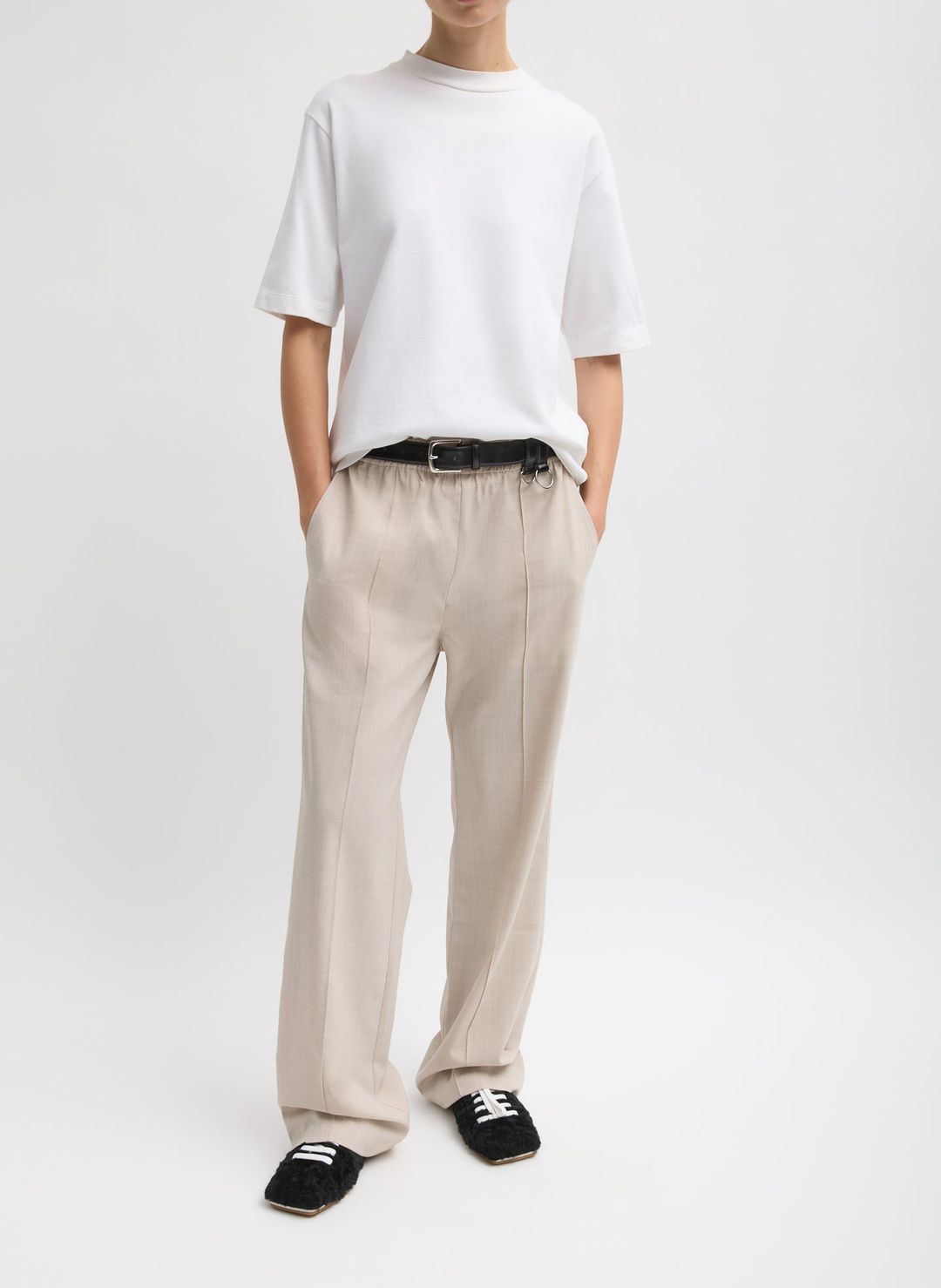 Tropical Wool Scottie Jogger