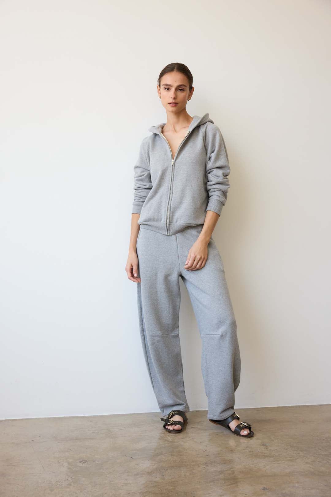 The Arc Lounge Pant in Heather Grey #10