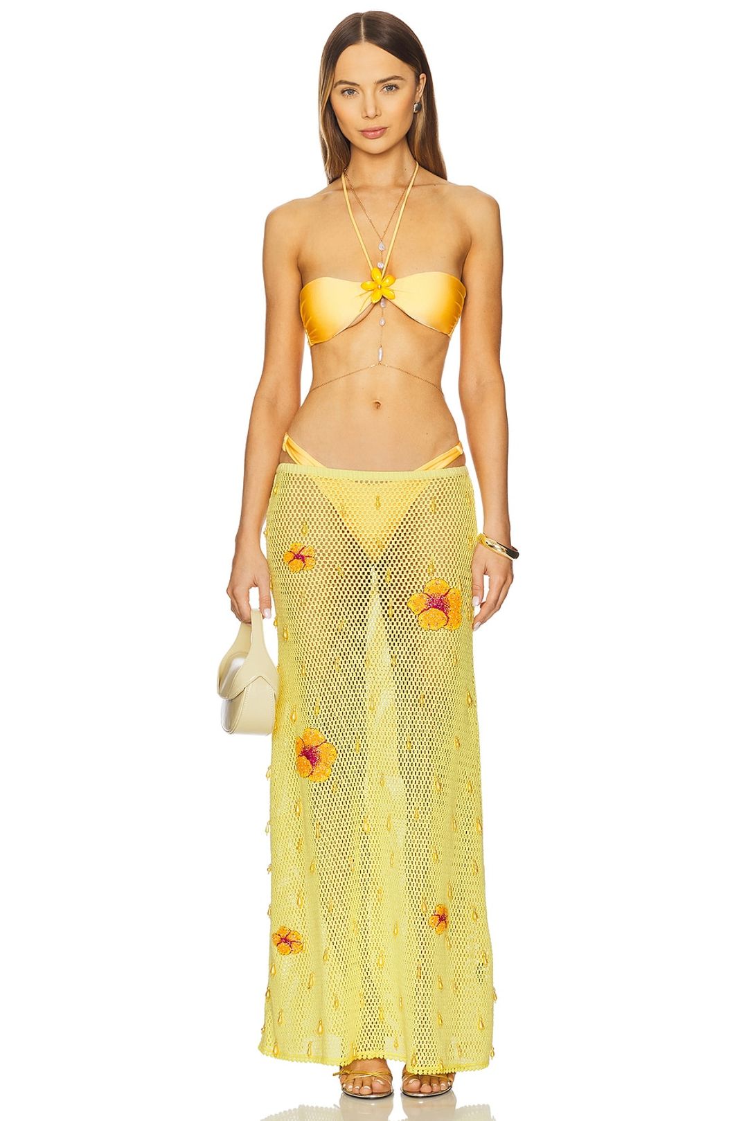 Treasure Hibiscus Maxi Skirt #5