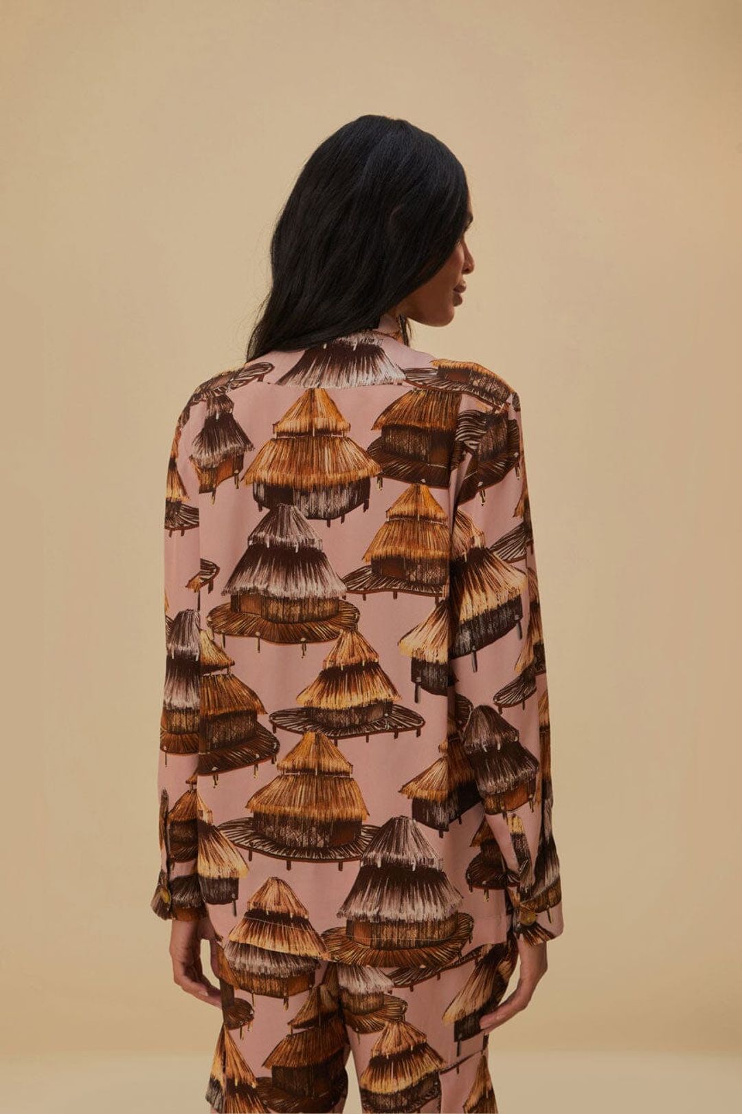 Shuhu Beige Cargo Shirt #4