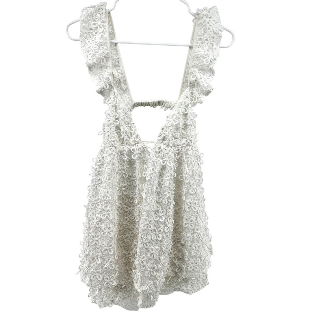 For Love and Lemons White Cassie Dress #2