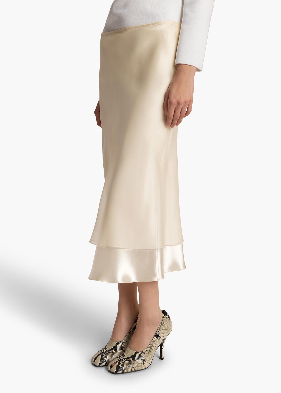 Monina Skirt in Cream #5