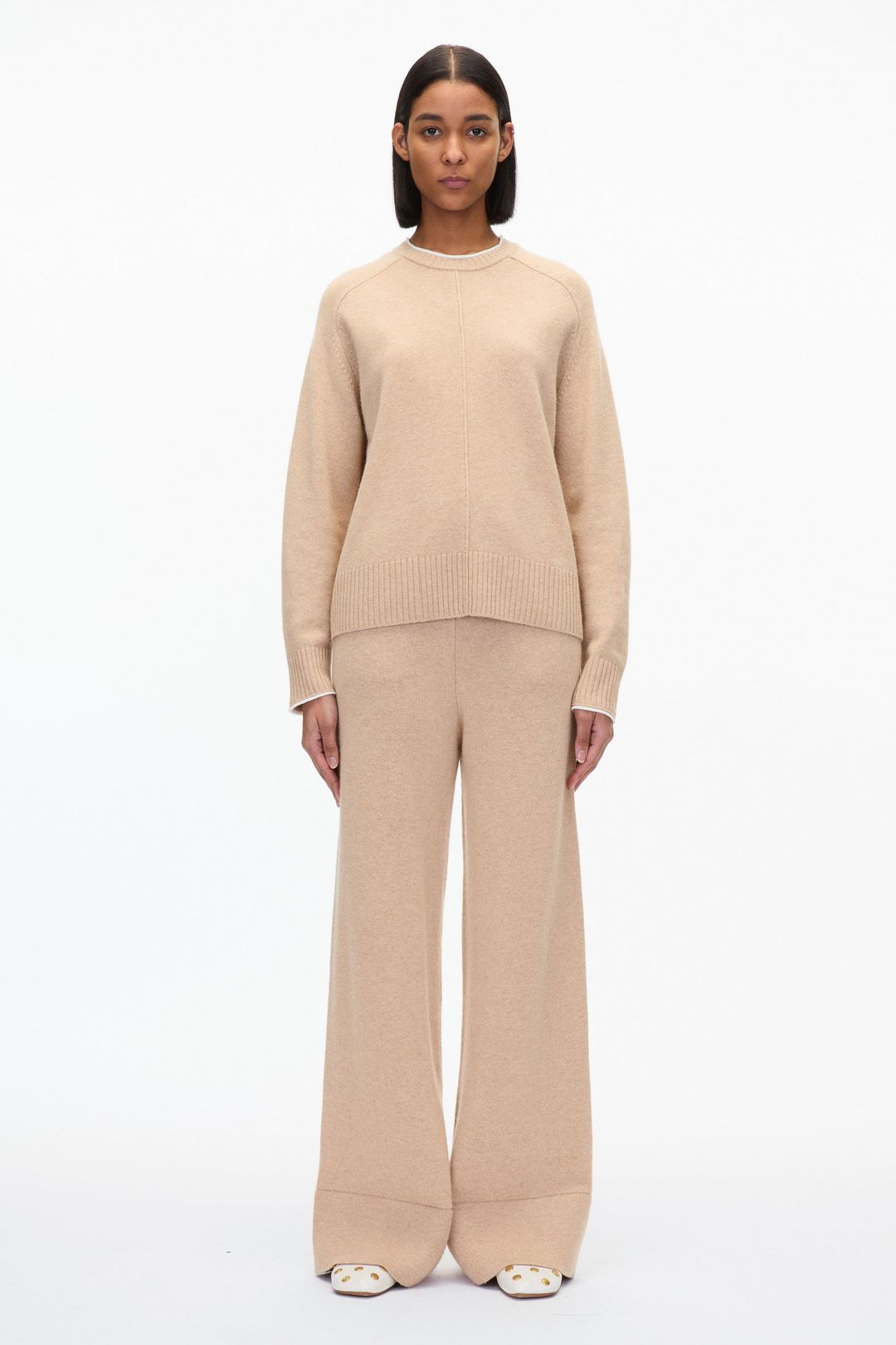 Relaxed Crewneck w Contrast Trims #6