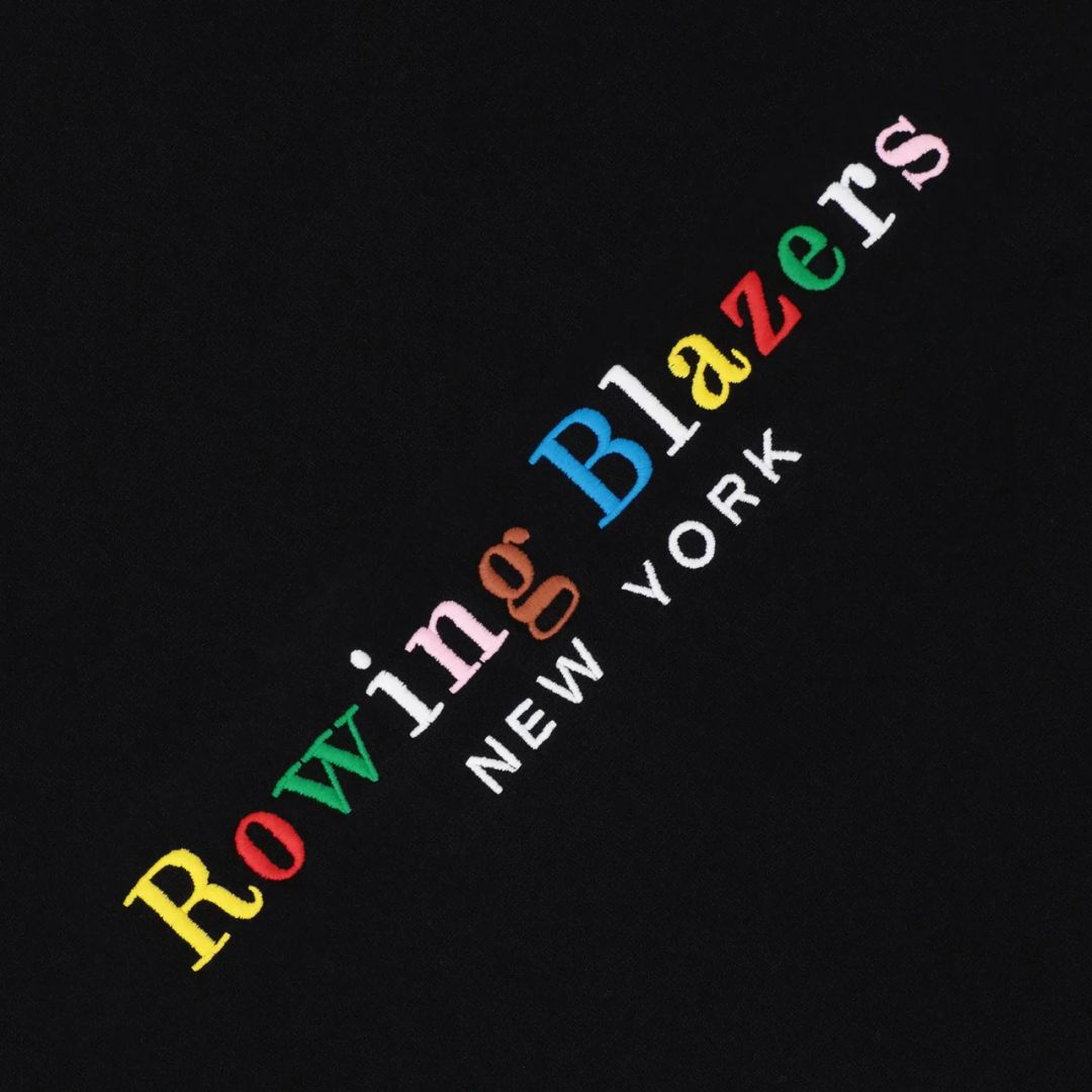 Spellout Crewneck in Black #3