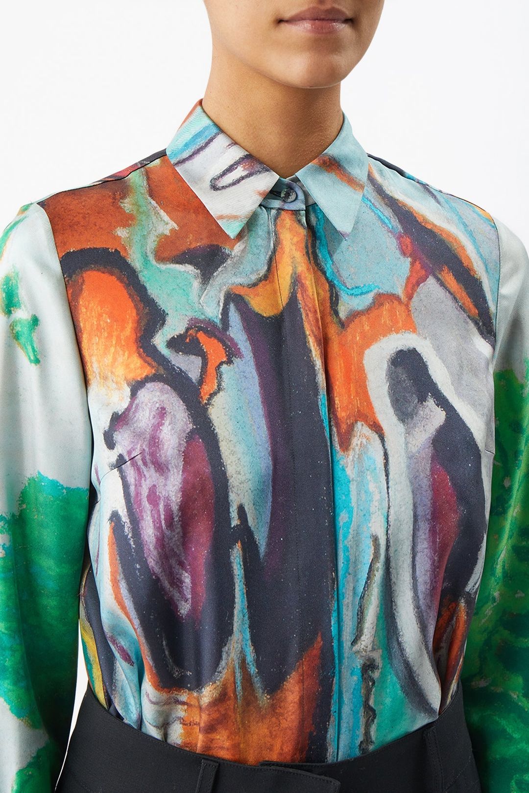 Henri Blouse in Silk