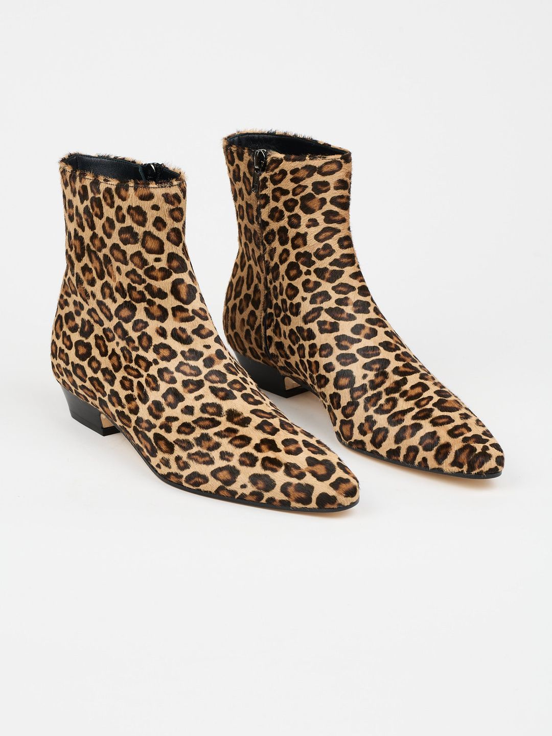 The Lennon Boot in Ponyhair Leopard #4