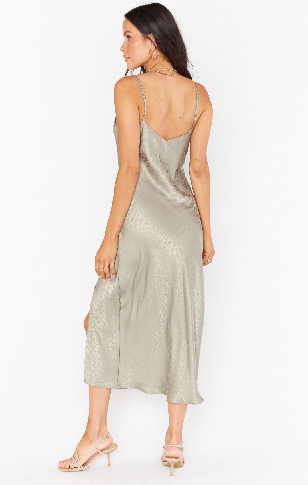 Zio Dress ~ Sage Cheetah #4