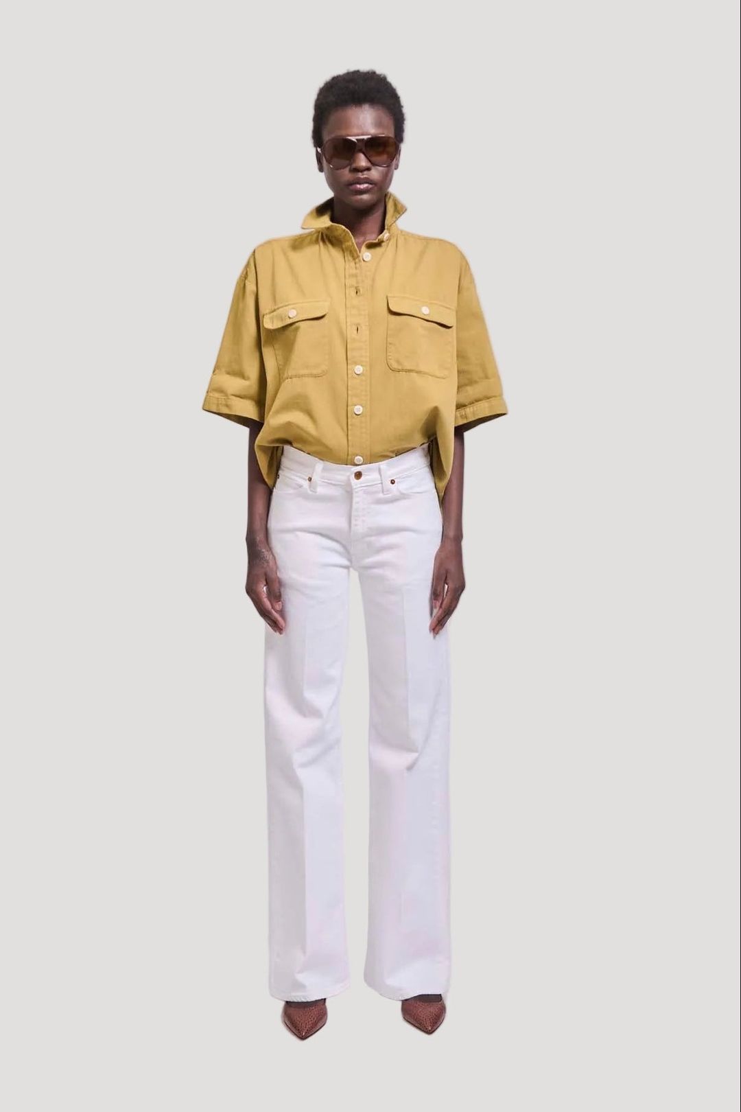 The Scout Shirt in Tan