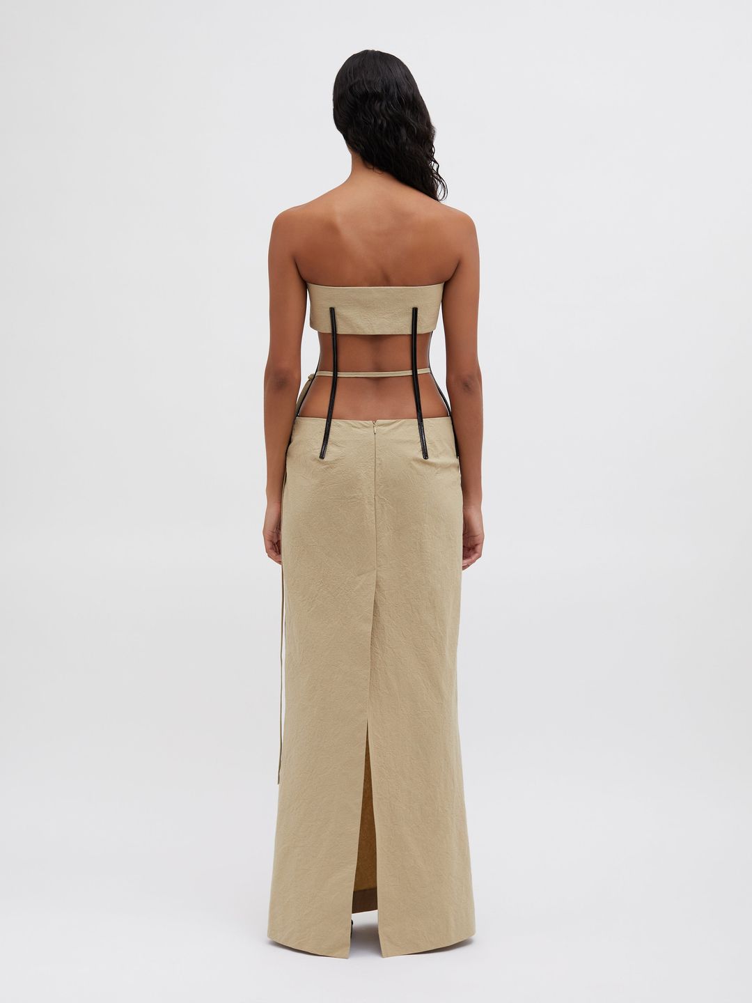 Mason Bind Strapless Gown #5