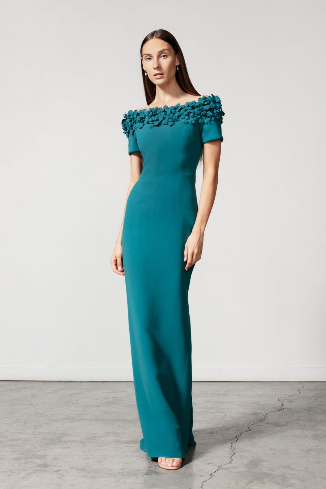 Off Shoulder Blanche Rose Gown #2