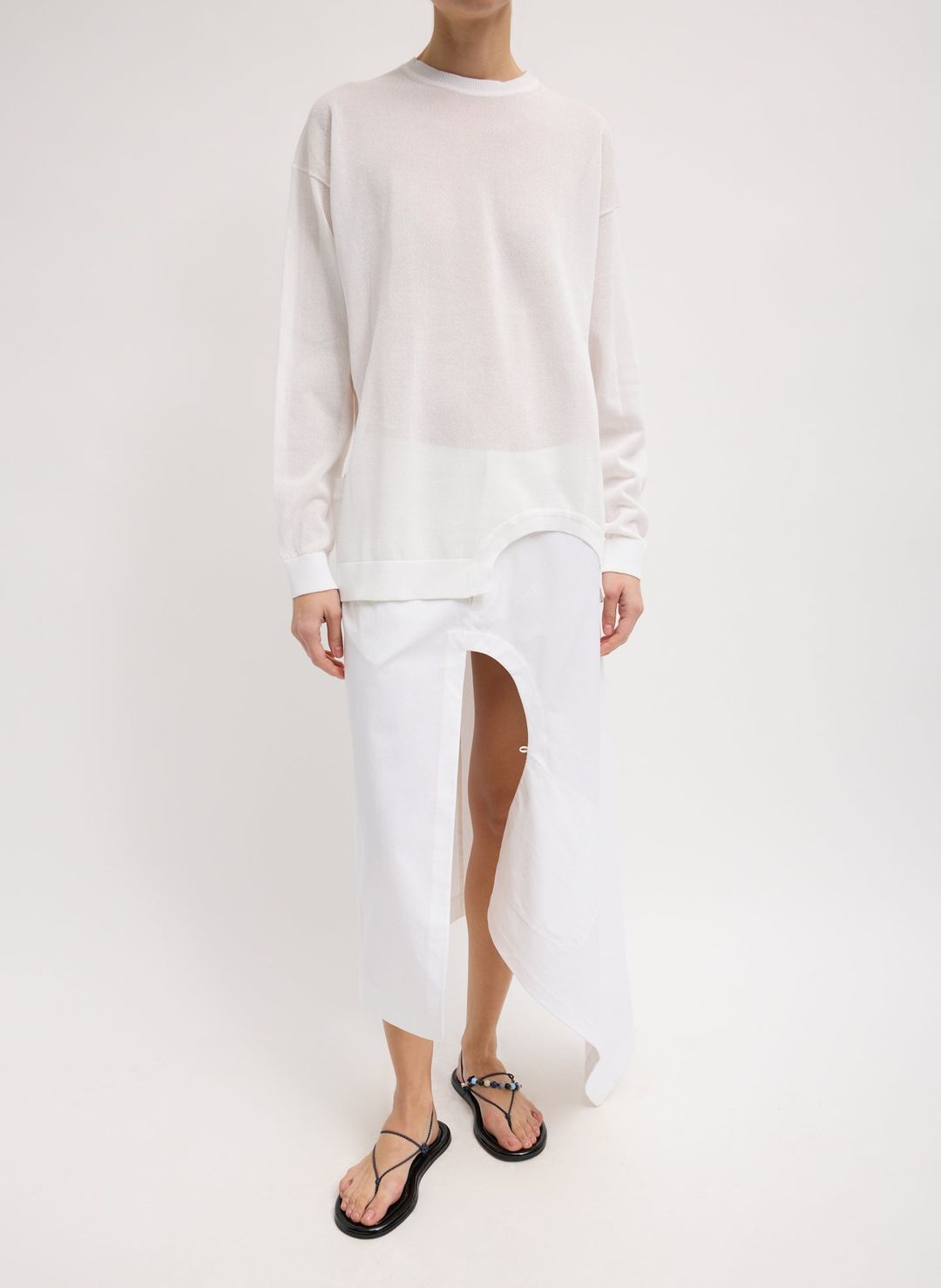 Crispy Sweater With Cut Out Detail #2