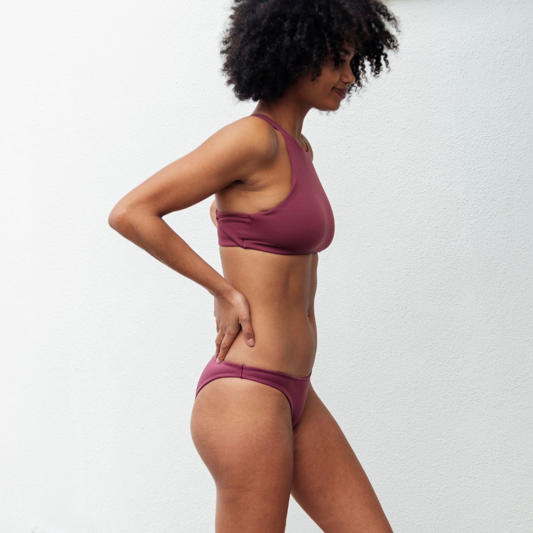 Hi Dive Top - Desert Plum #3