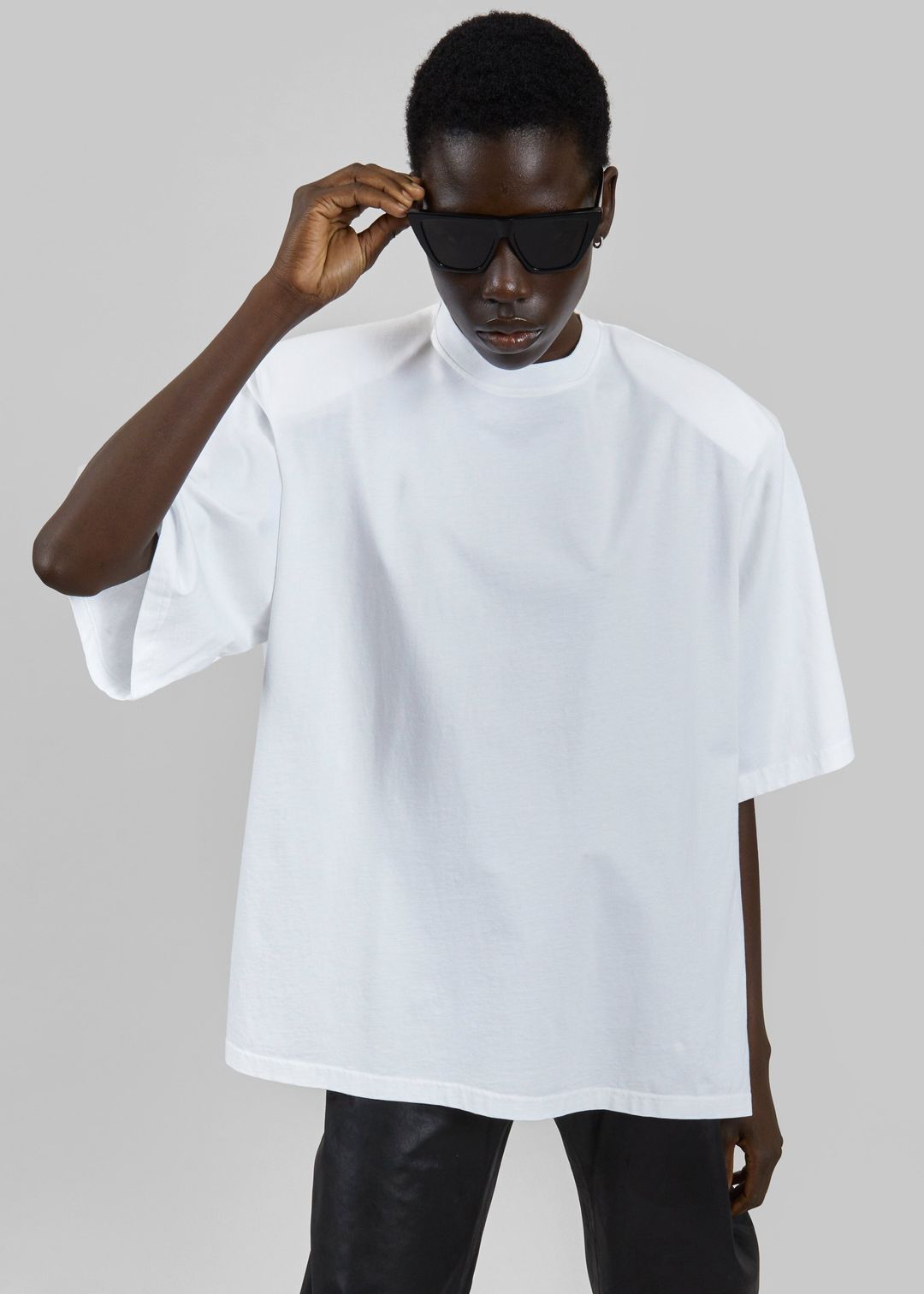 Anira Padded T-Shirt - White #7