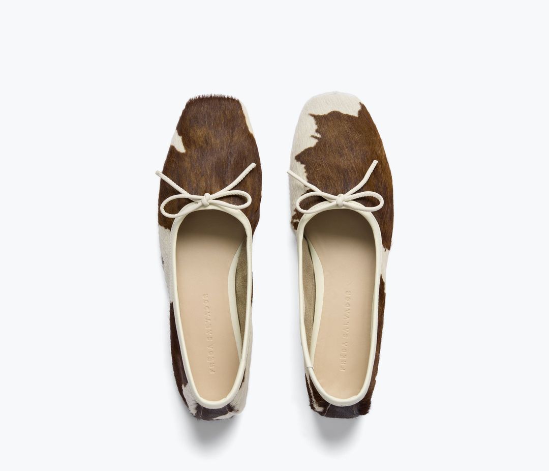 JADA SQUARE TOE BALLET FLAT #3