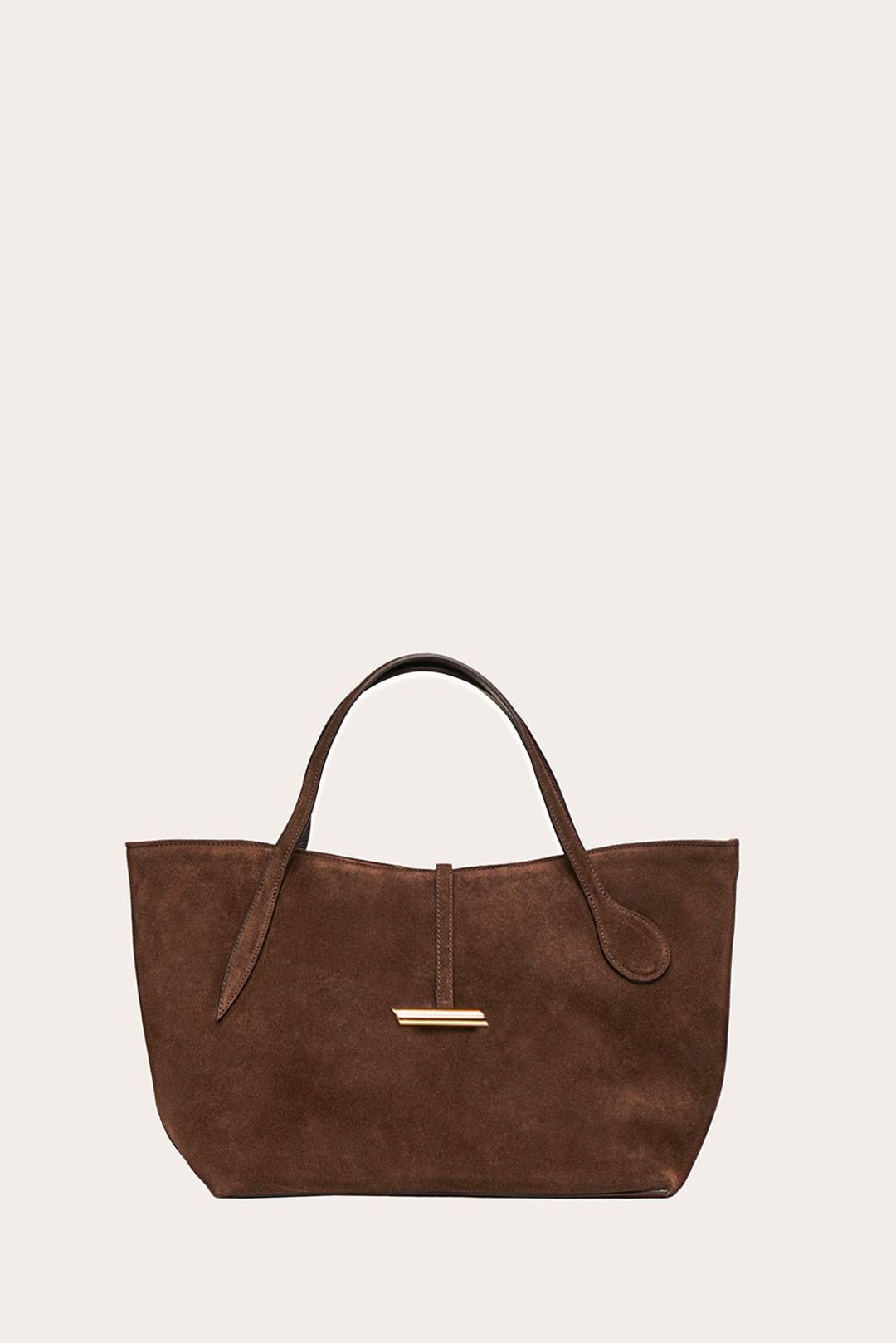 Petite Penne Tote Suede Dark Brown - 20% off #3