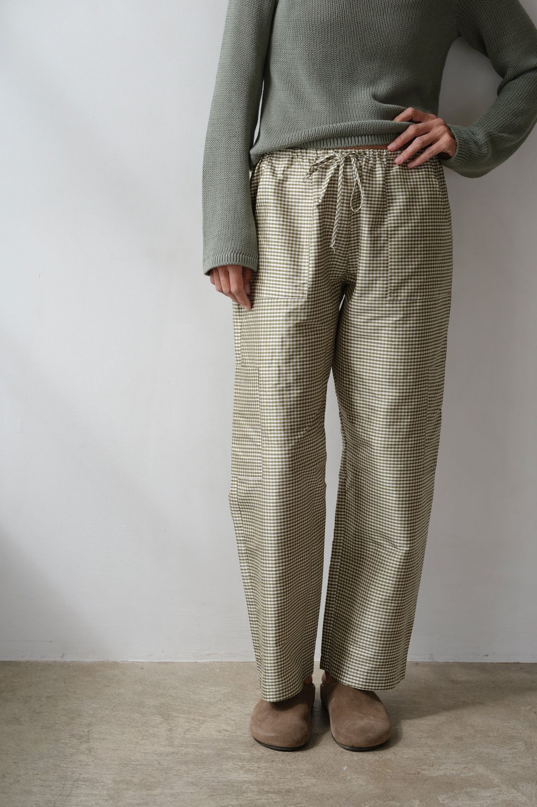 The Taffeta Drawstring Cargo Pant #3