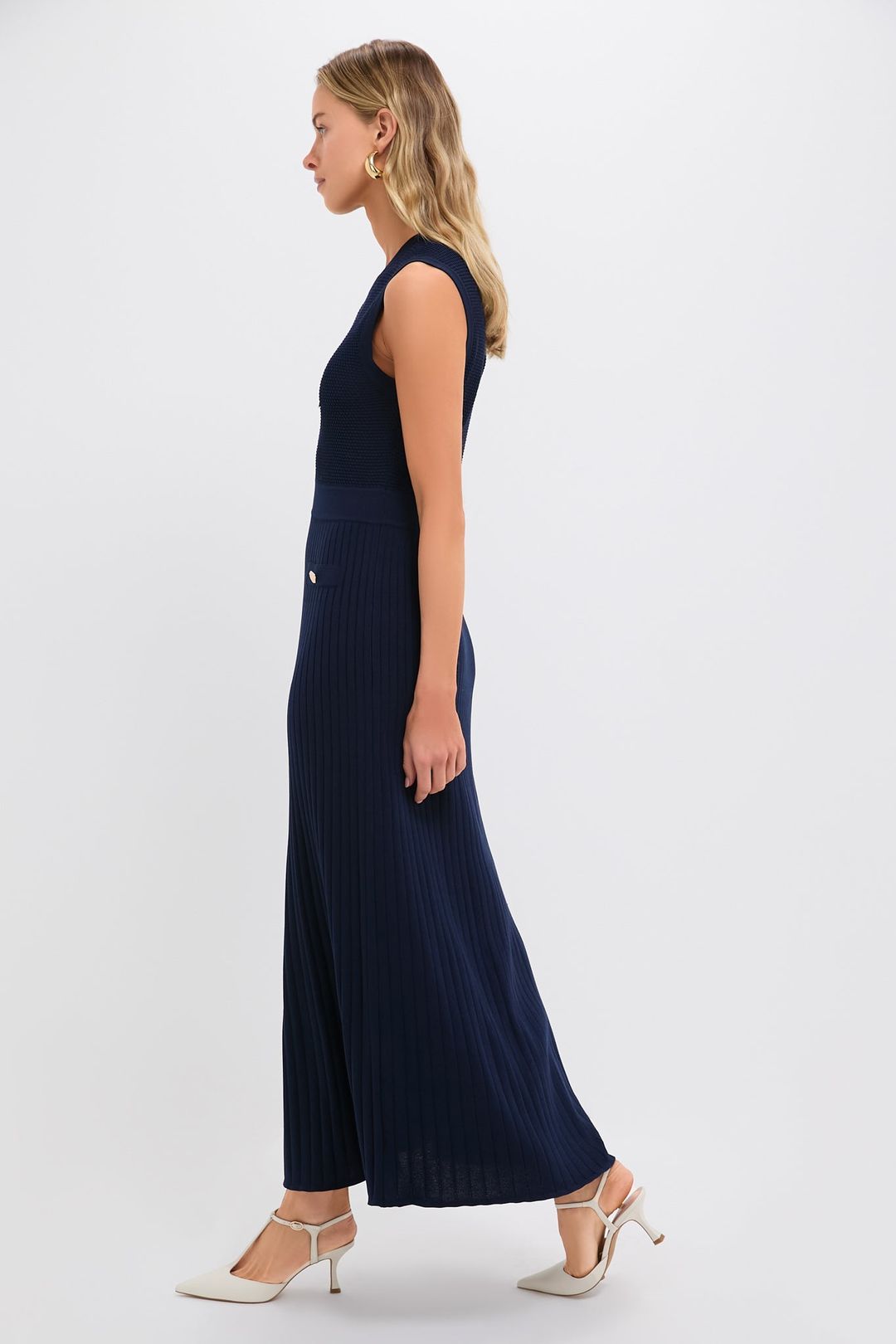 Navy Knit Ruby Dress #3