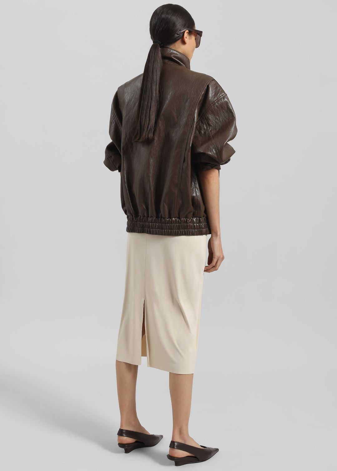 Viera Midi Skirt - Beige #8