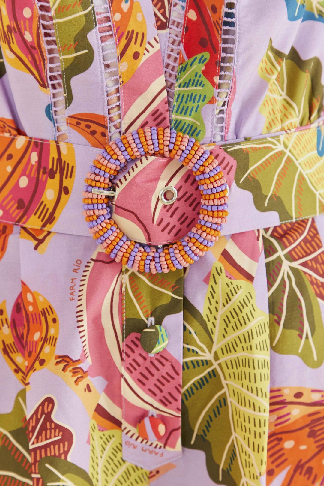 Lilac Beaks & Bananas V Neck Romper #5