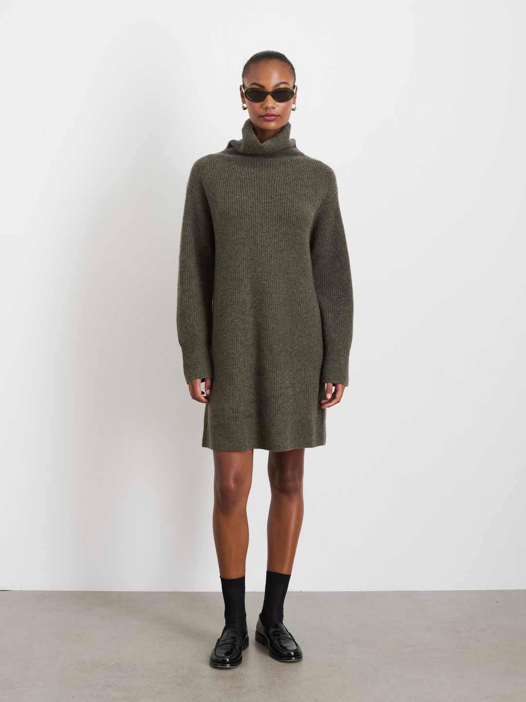 Simone Sweater Dress In Cashmere #6