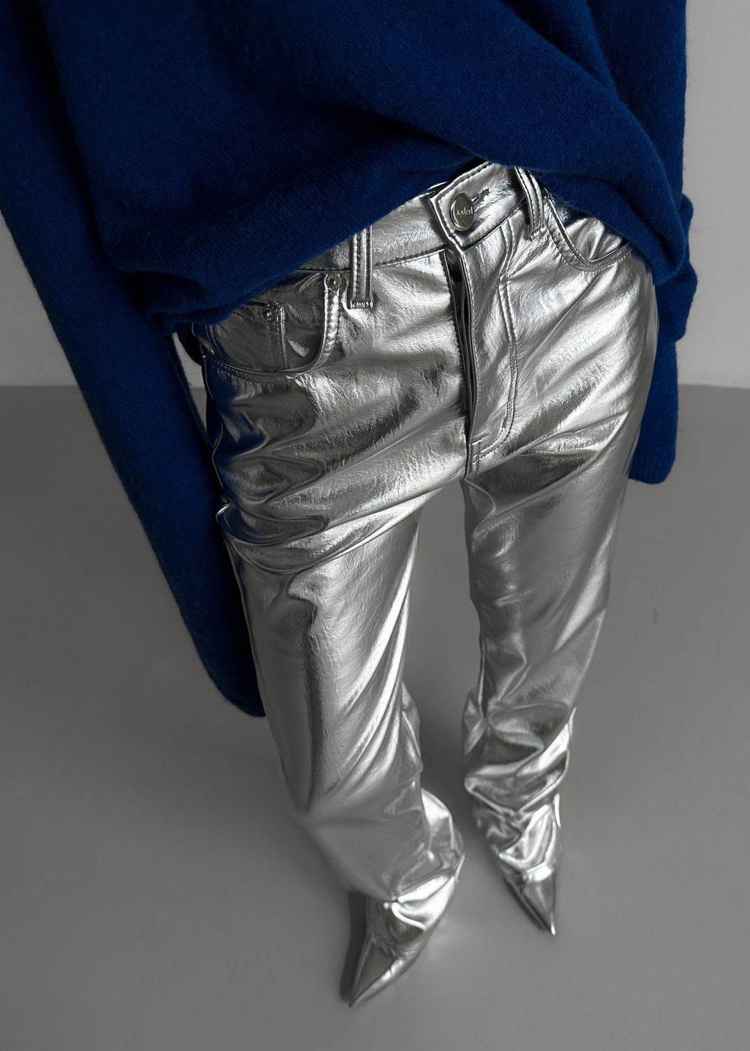 Jesse Aluminium Pants - Silver #4