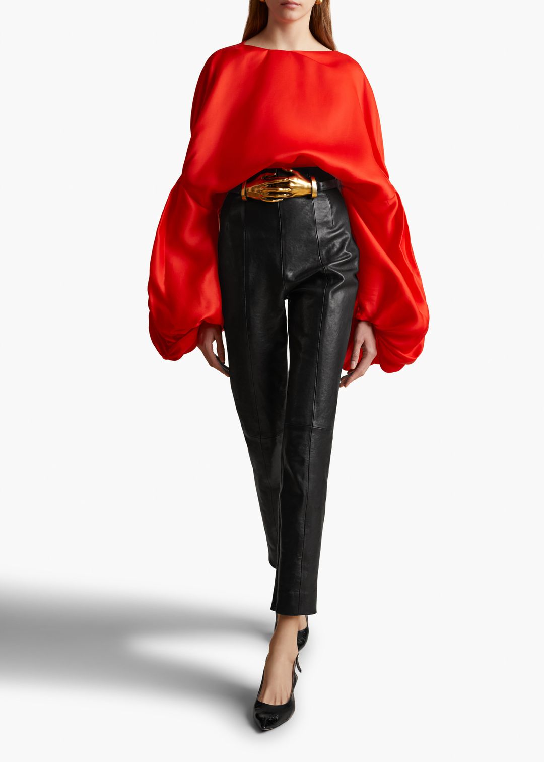 Quico Top in Fire Red