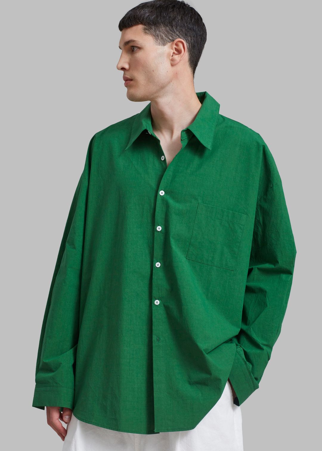 Darren Oversized Shirt - Green