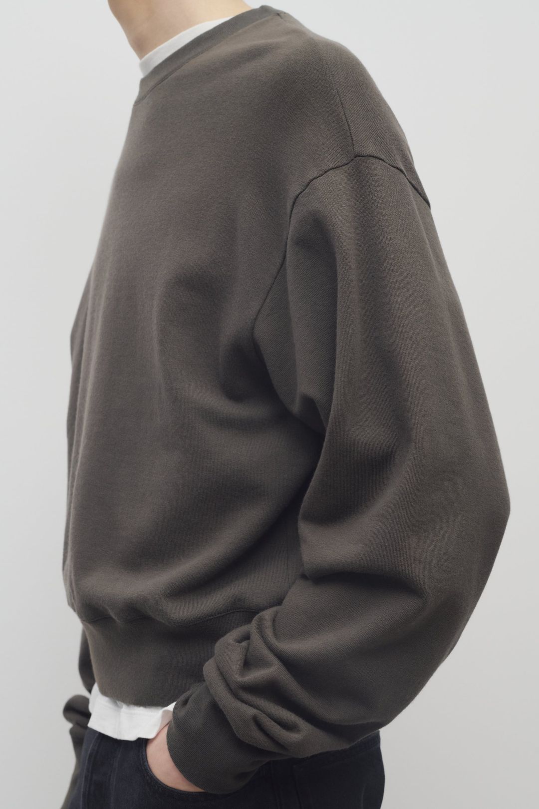 Saston Sweatshirt in Cotton and Cashmere #5