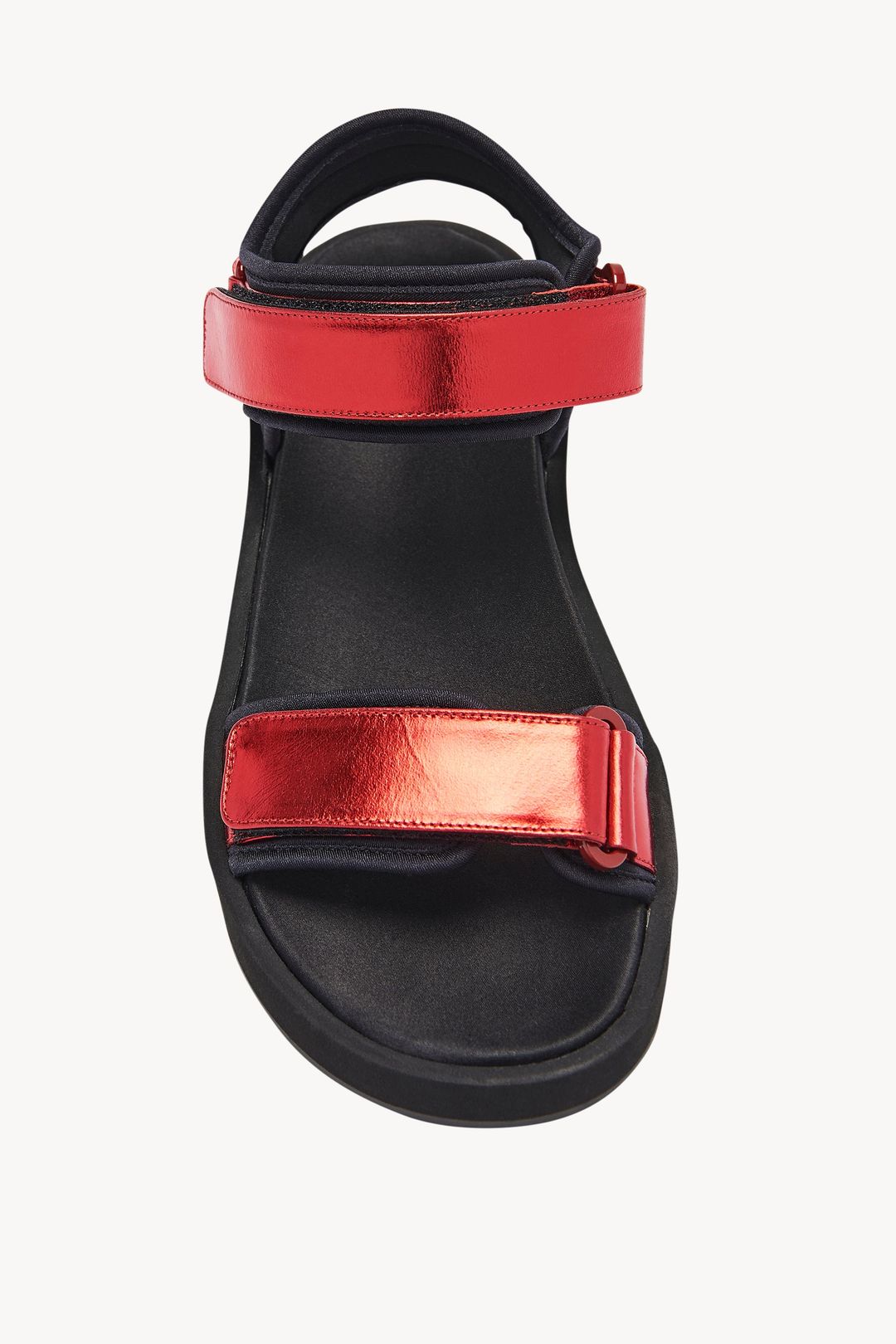 Hook and Loop Sandal in Leather #3