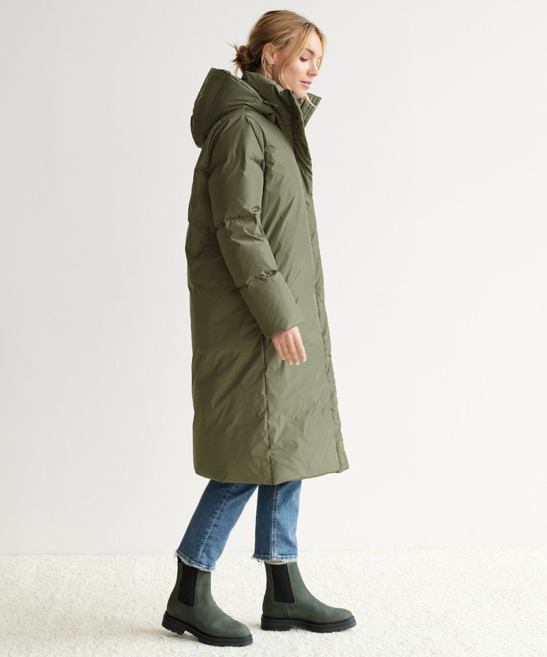 Long Puffer Jacket #3