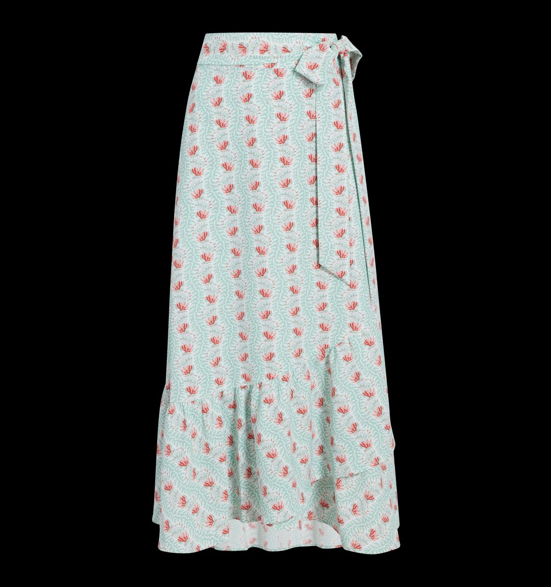 The Mirabel Skirt - Trailing Vine Multi Crepe