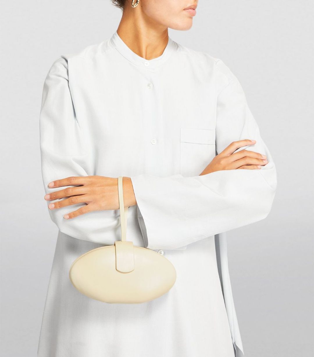 Lou Leather Clutch Bag