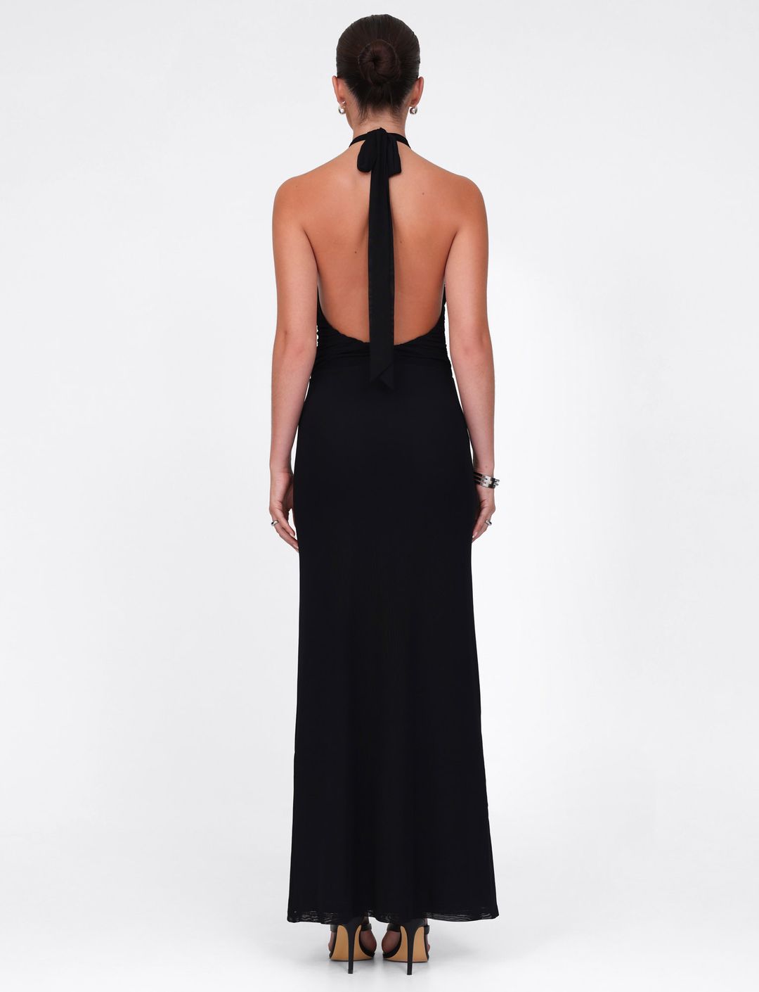 ZARA MAXI DRESS - BLACK #6