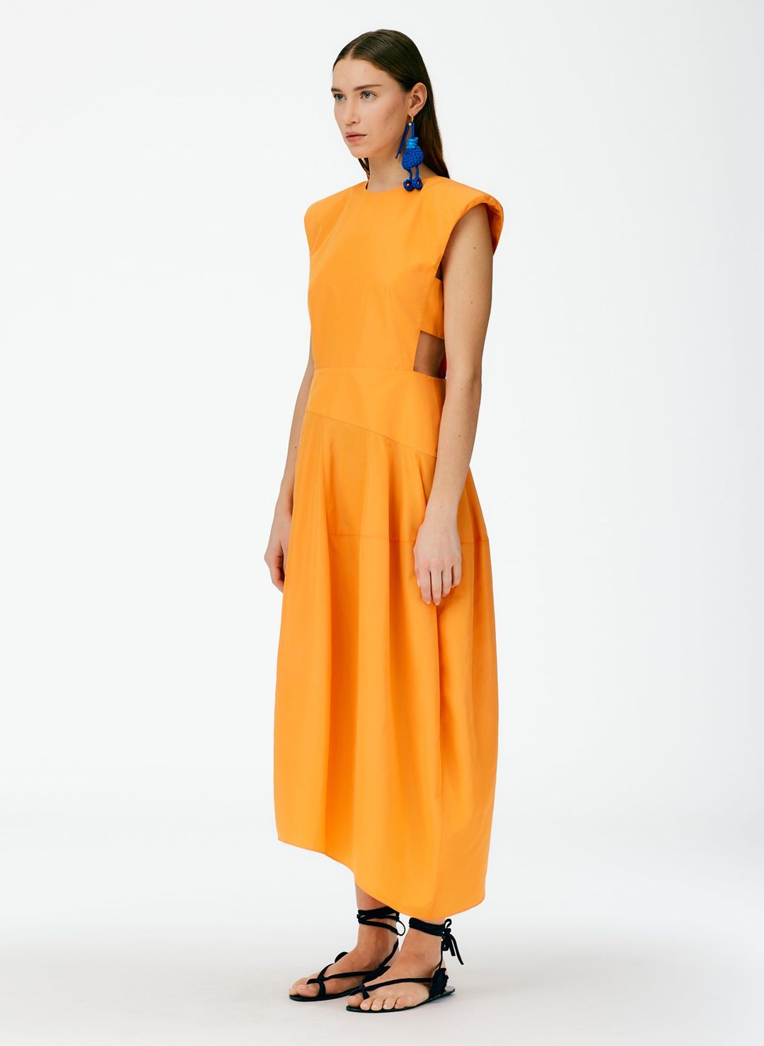 Italian Sporty Nylon Sleeveless Balloon Dress #3