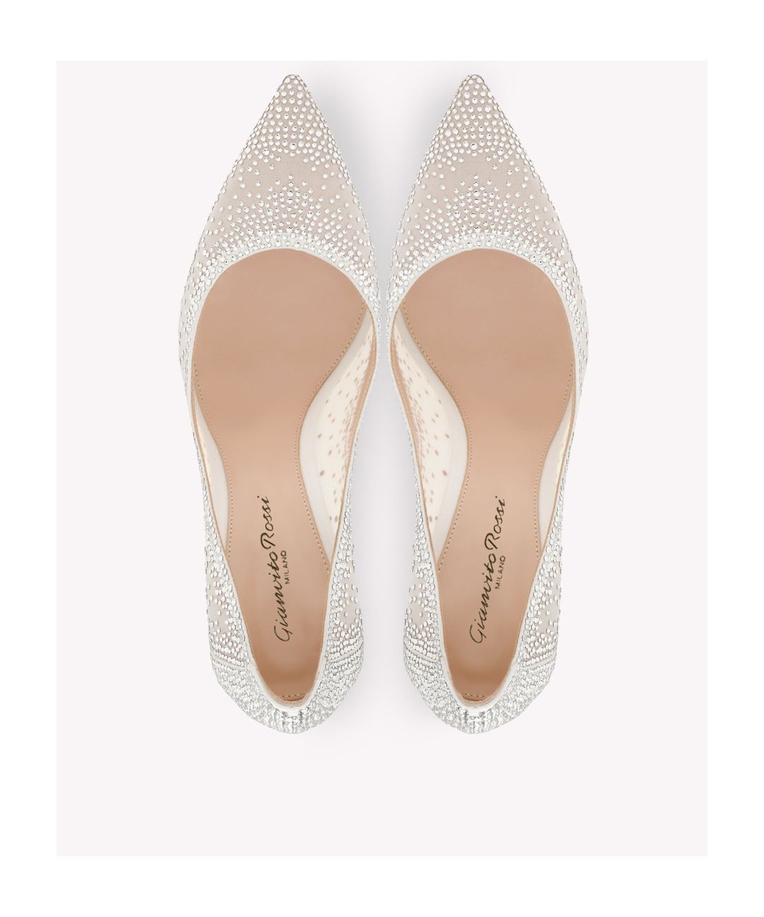 Gianvito Rossi Rania cystal-embellished suede pumps #3