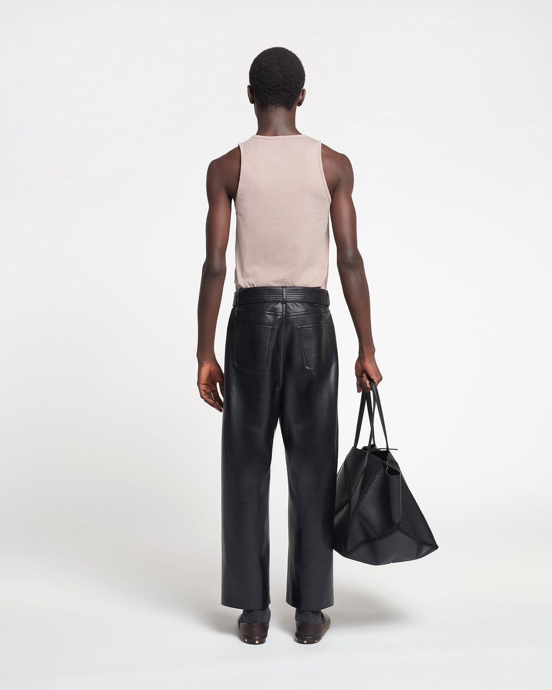 Aziz - Organically Grown Cotton Tank Top - Nut #4
