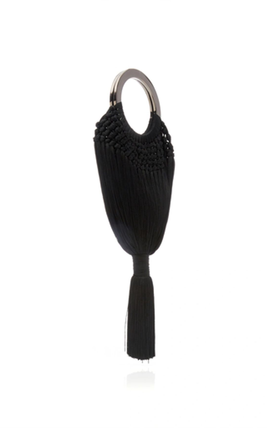 Small Angelou Tassel Bag - Black #3