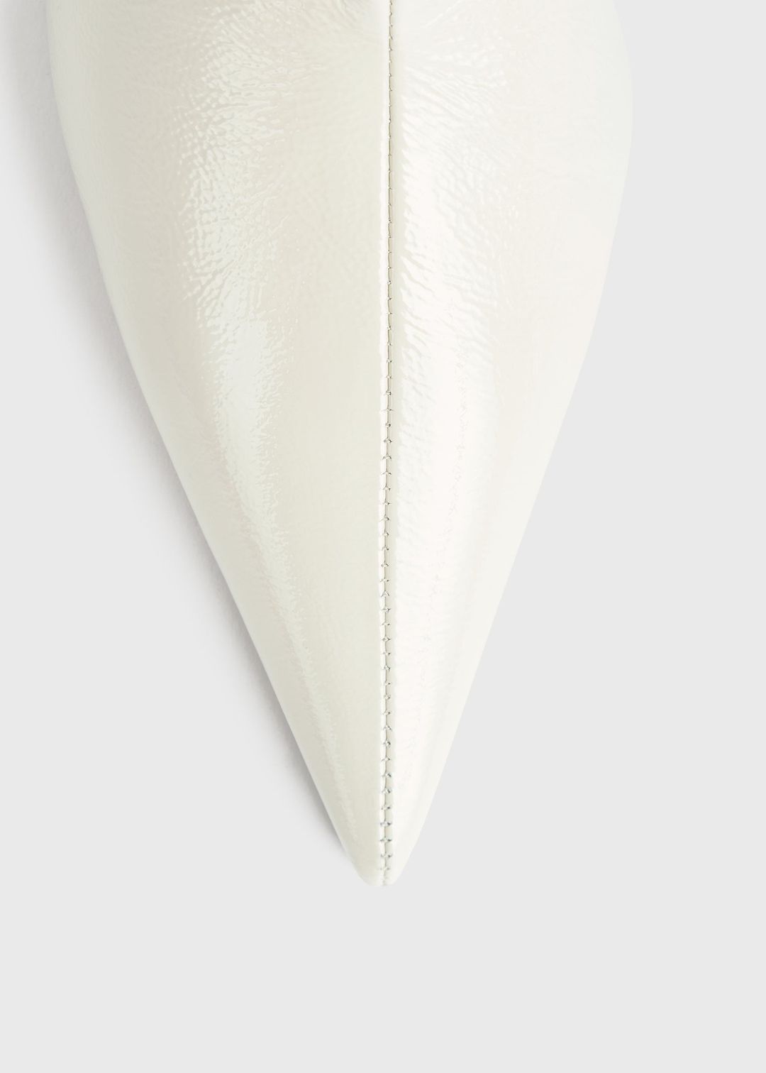 Wedge-heel Naplack boots bleached sand #6